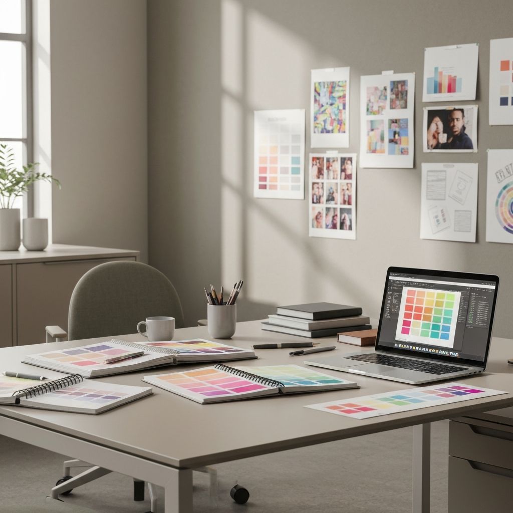 Creative agency workspace